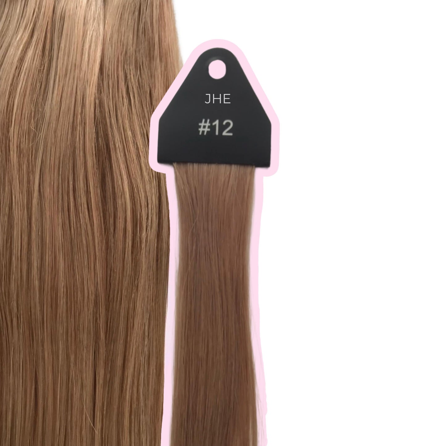 24”Inches|#12|Invisiweft Hair Extensions