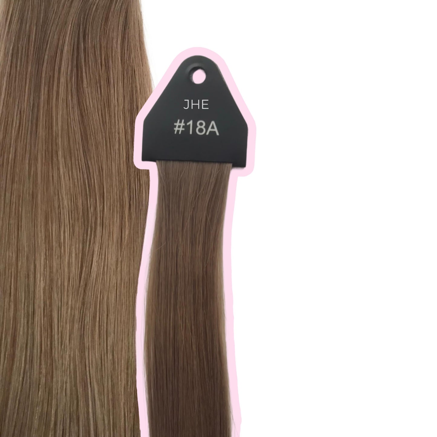 22”Inches|#18A|Invisiweft Hair Extensions