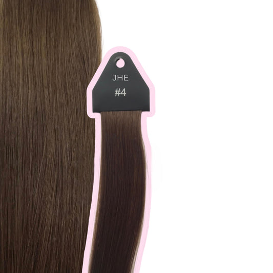 24”Inches|#4|Invisiweft Hair Extensions