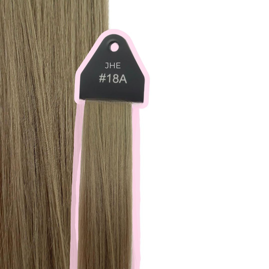 22”Inches|#18A|Invisiweft Hair Extensions